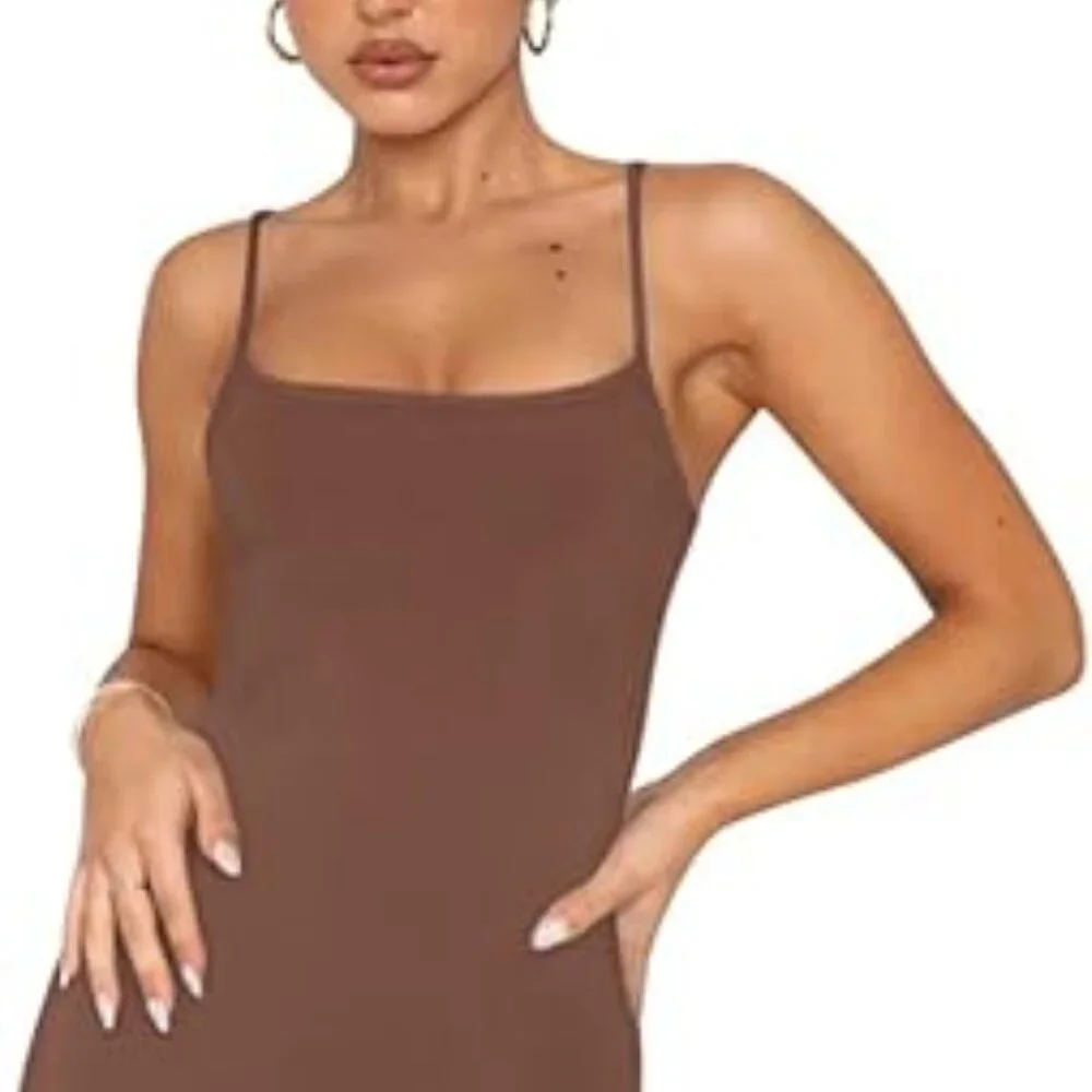 Lounge Slip Long Dress - Picture 3 of 4